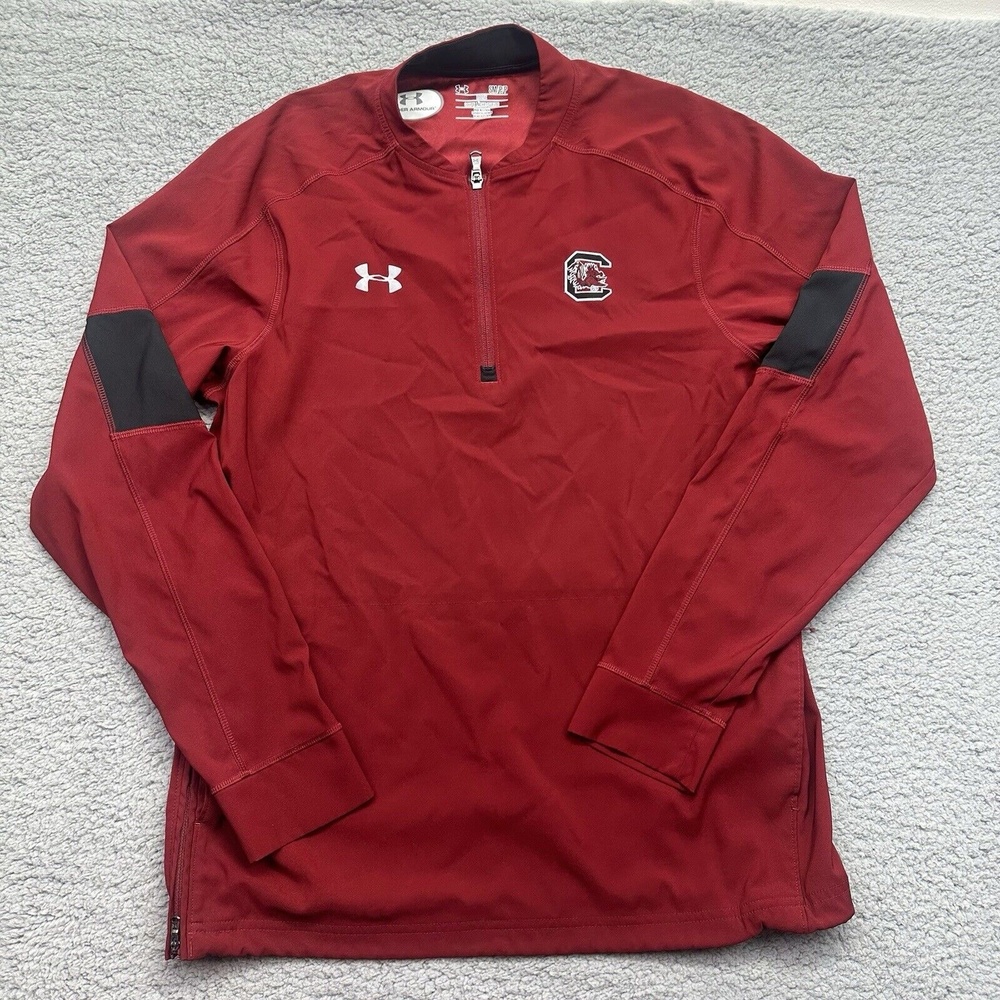 Under Armour South Carolina Gamecocks‎ Size Small USC 1/4 Zip 1277361 Pullover